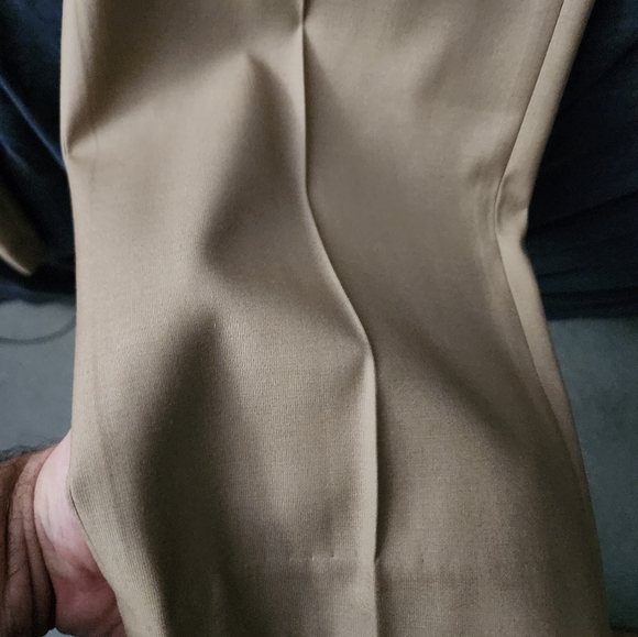 Perry Ellis Portfolio City Fit Beige Dress Pant 34x30 - Picture 6 of 16